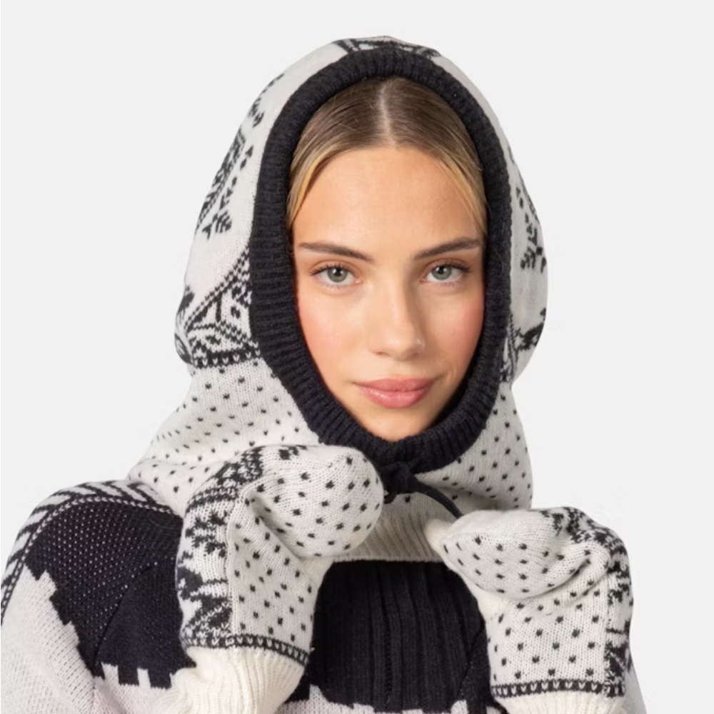 Kari Traa Saga Knit Balaclava - Natural White